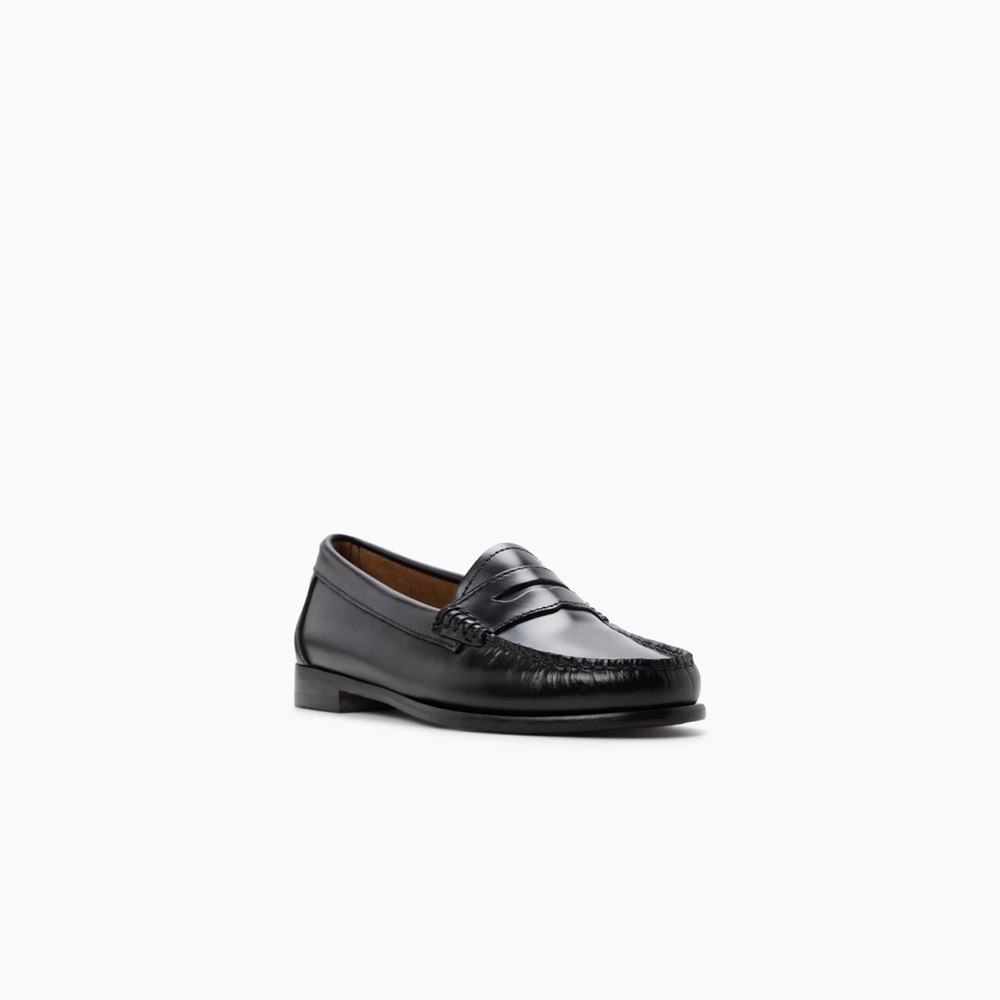 G.H. Bass & Co. Black Leather Loafers